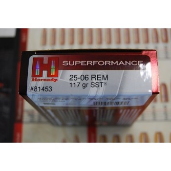 .25-06 Hornady 117gr SST - Box of 20